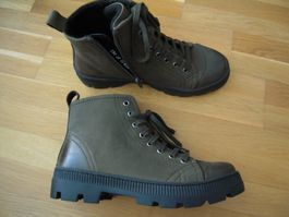 Stiefeletten / Halbstiefel leicht gefüttert Gr 37 NEU!