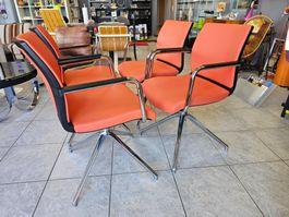 4x Armlehnstuhl, Drehstühle Karma Kastel Armchair Italy