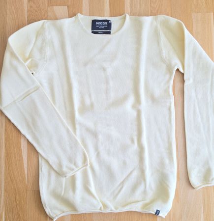 Sommerlicher, gelber Strickpullover von Incost - Grösse S