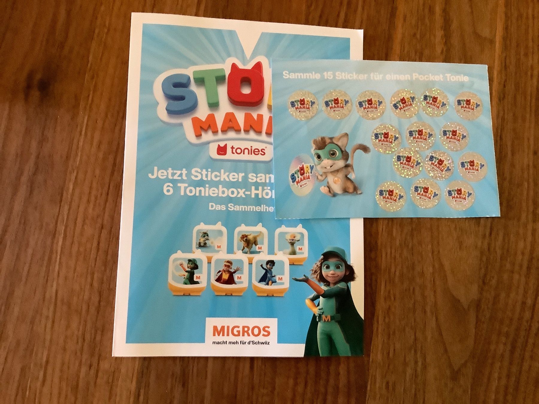 Migros Raccolte di bollini & punti: MIGROS STORY MANIA – Usato da Winterthur venduto da wintidizi