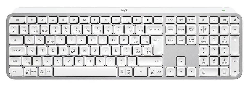 Logitech Tastaturen: Logitech MX Keys weiss, Garantie – Gebraucht aus Amriswil von Vrobi