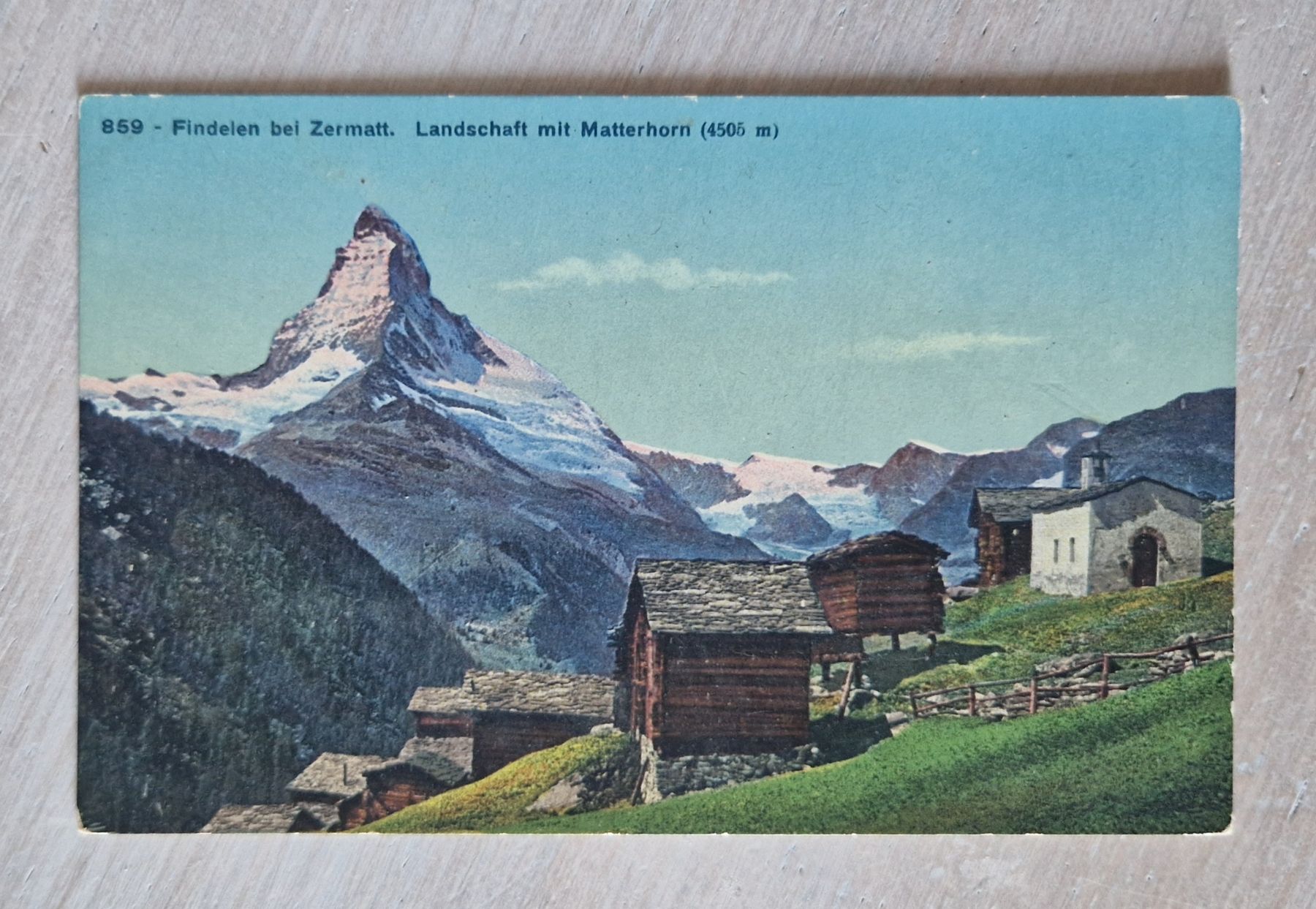 Cartoline postali: Findelen bei Zermatt – Usato da Ebikon venduto da Donar50