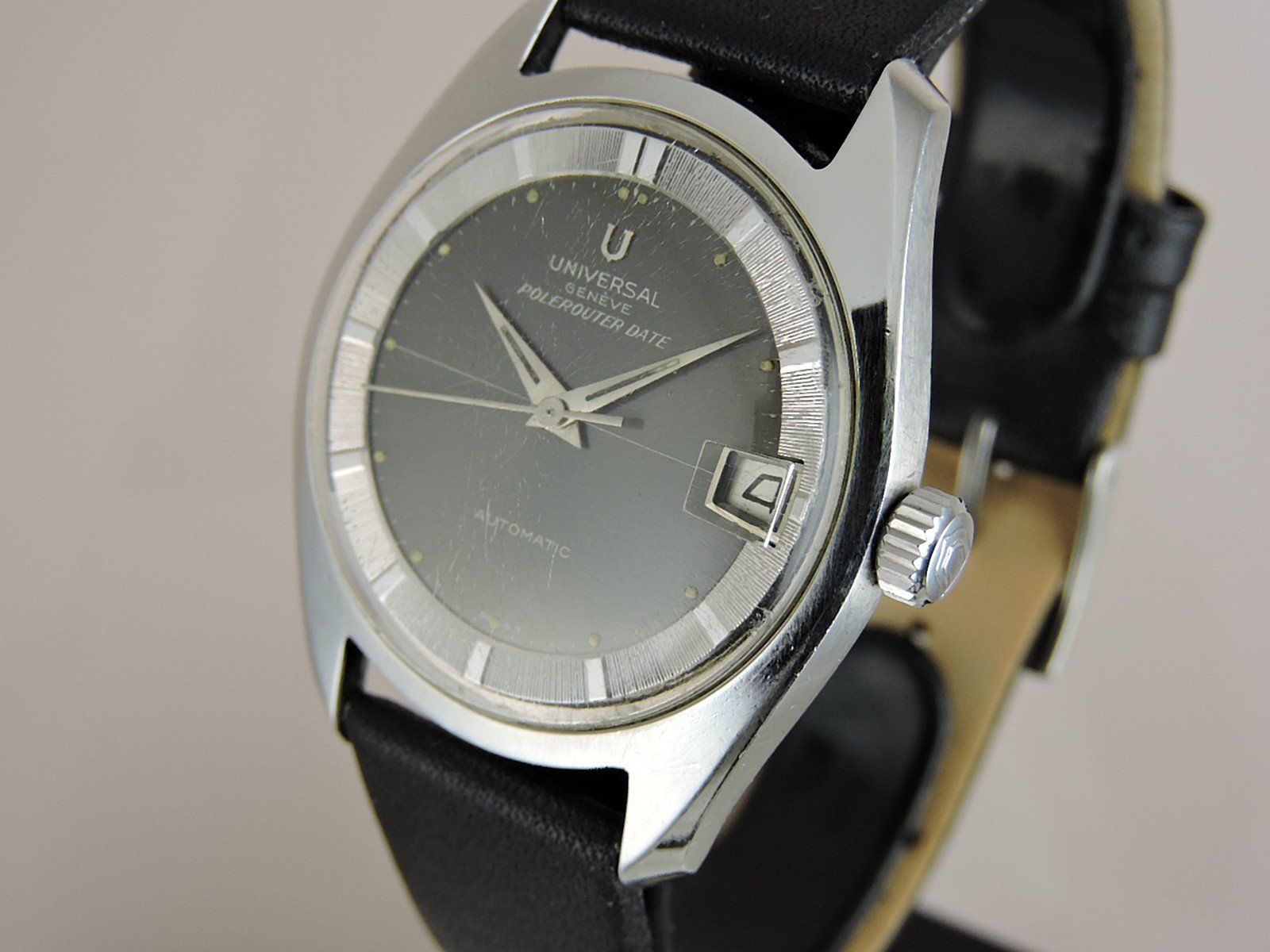 Universal Genève Orologi: 1966 Universal Genève Polerouter 869113-04 - Serviced – Usato da Bern venduto da Vintage-Oyster 4