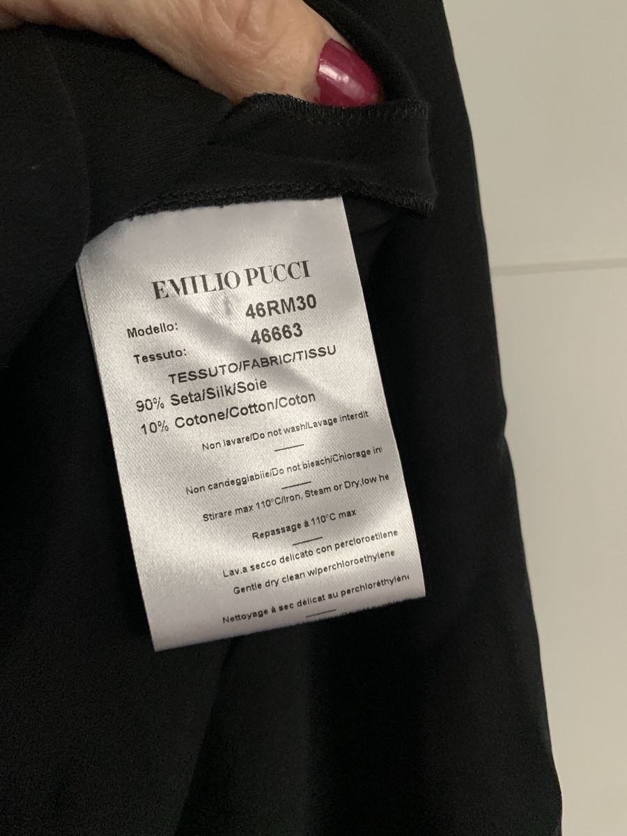 Camicette: Emilio pucci seiden oberteil – Usato da Zürich venduto da Nikuska32 3