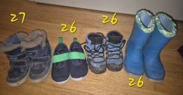 4 Kinderschuhe Gr.26/27