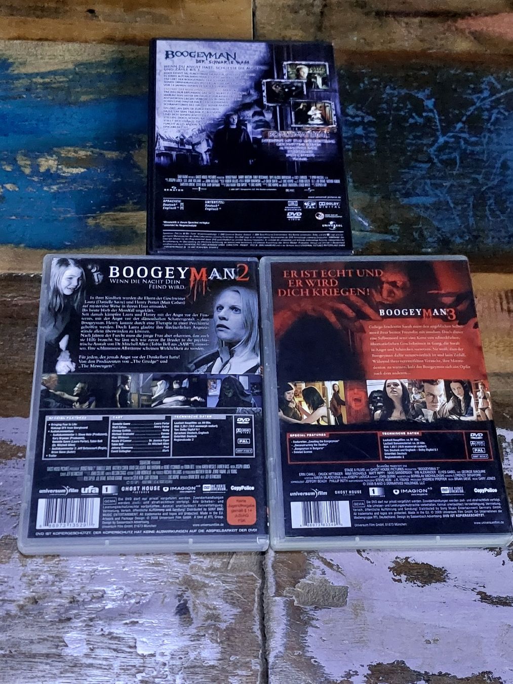 Tous les DVDs: Boogeyman 1 - 3, DVD Horror – D'occasion à Winterthur par Belzarek 1