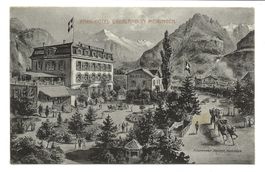 Meiringen (BE) Park-Hotel Oberland - NOTA - um 1930