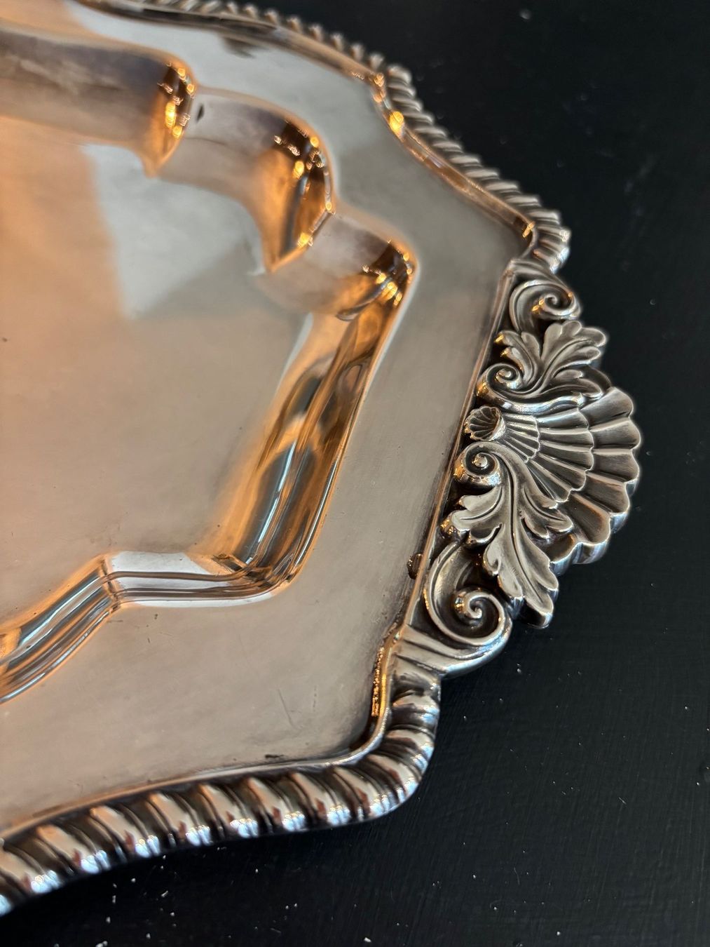 Tablet PC: Elegantes Vintage Serviertablett, versilbert – Gebraucht aus Baar von jre_mky7 2