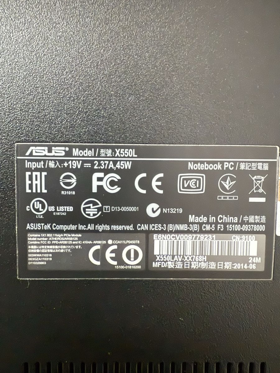 Asus Notebook: ASUS Laptop – Usato da Dietlikon venduto da DIVO 5