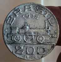 BRASILIEN 200 REIS 1938