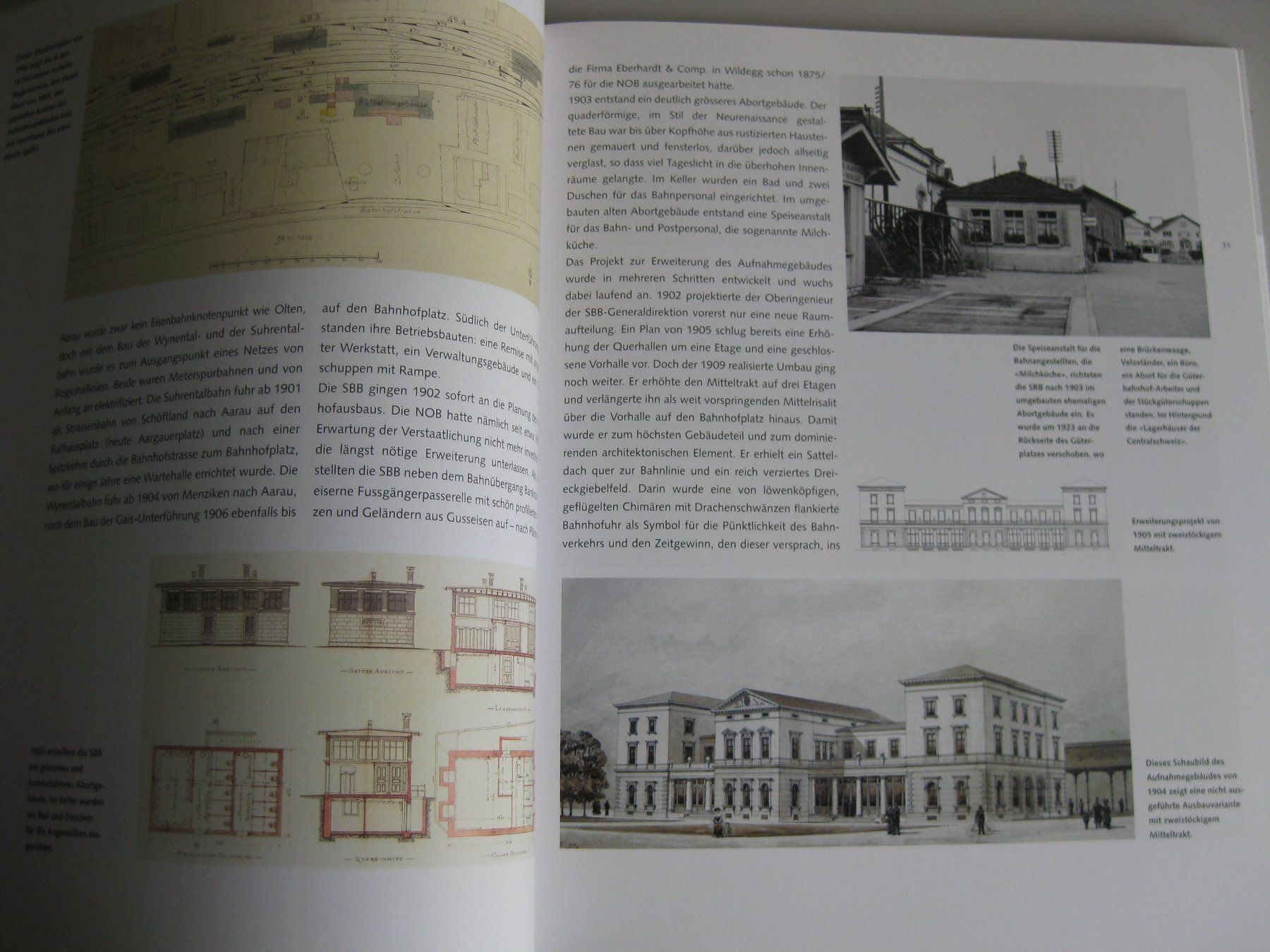 Livres: Bahnhof Aarau Chronik eines Baudenkmals,  2011 – D'occasion à Buchs ZH par swiss-train 5