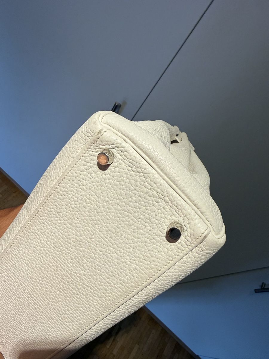 Hermès Sacs femmes: Hermès Kelly 32 Togo White 2006 – D'occasion à Genève par SG_73 7