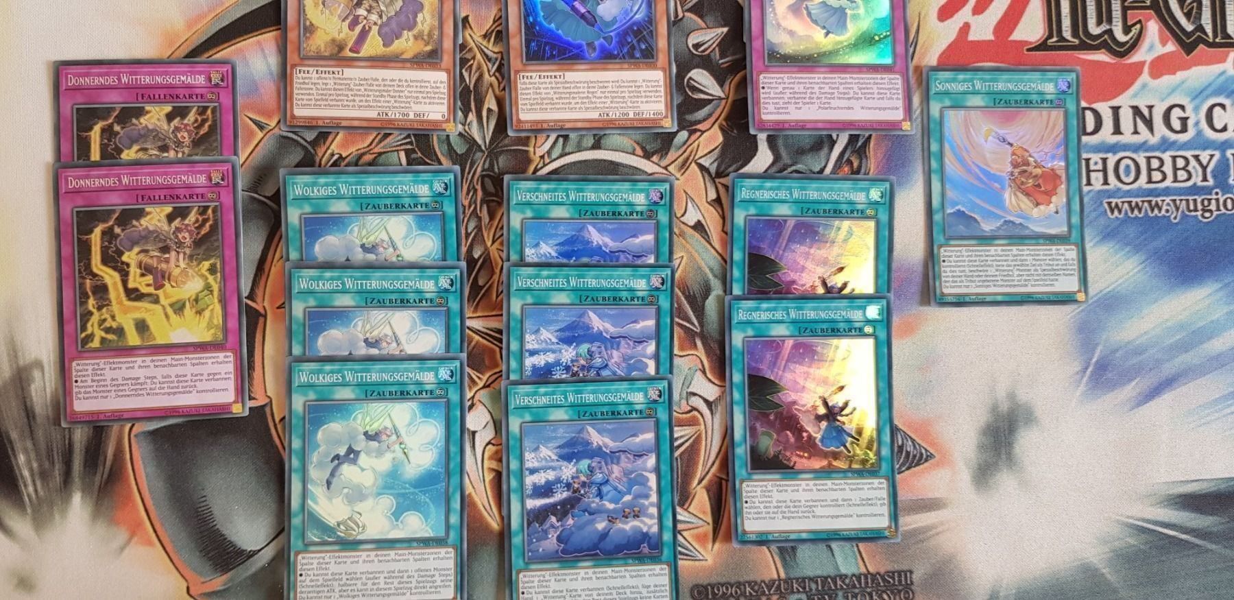 Yugioh Carte collezionabili: Yugioh Witterungsmaler Set – Nuovo (secondo la descrizione) da Opfikon venduto da Steins_Siedlung 2