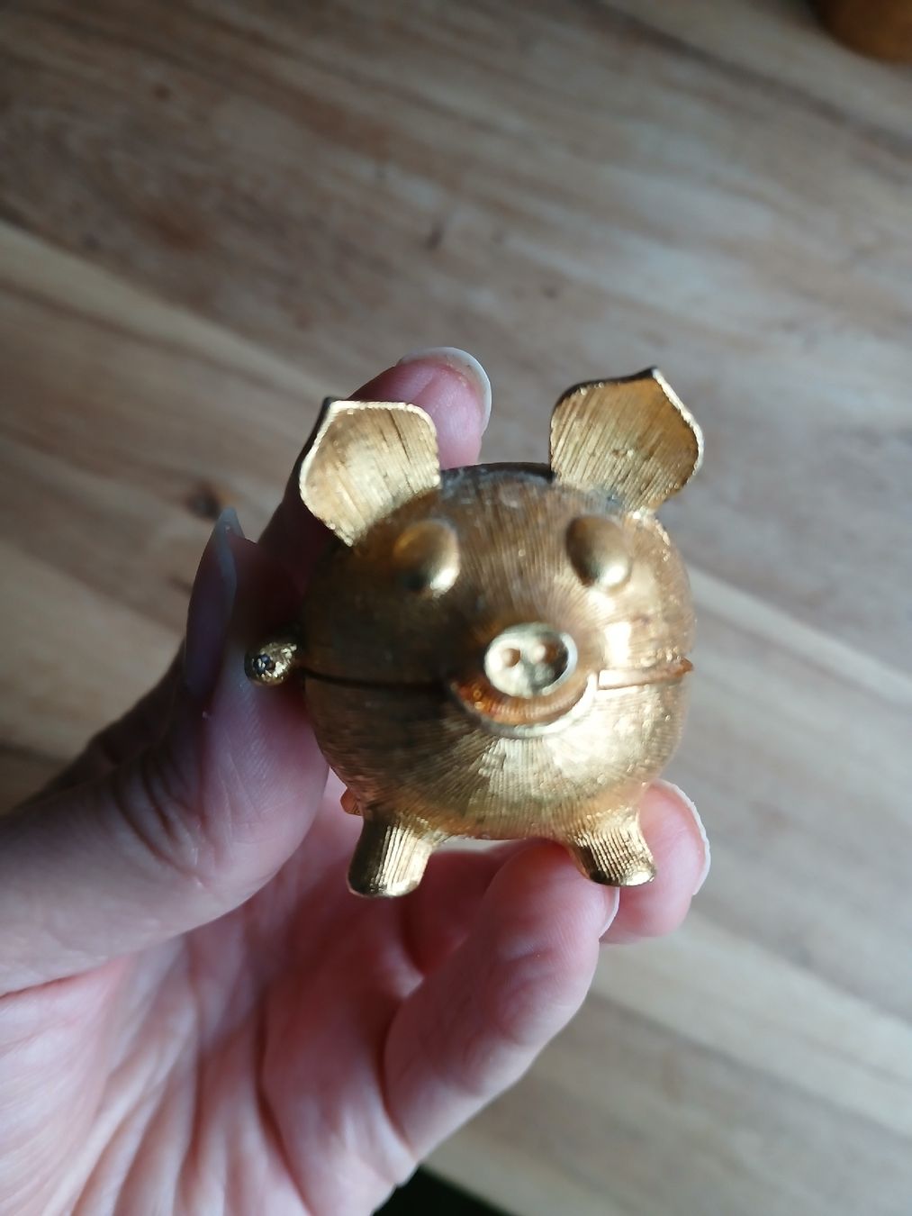 Portagioie: Golden Pig Trinket Box small  – Usato da Dübendorf venduto da LoRi-2026 2