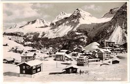 Inner-AROSA (im Schnee) ca. 1935 (GR)