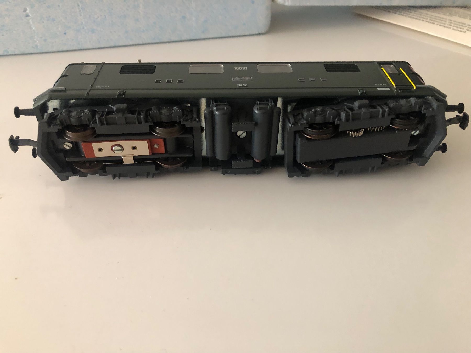 Hag Modellini di ferrovie: Hag Lok 221 wie neu – Usato da Ostermundigen venduto da Garmin03 4