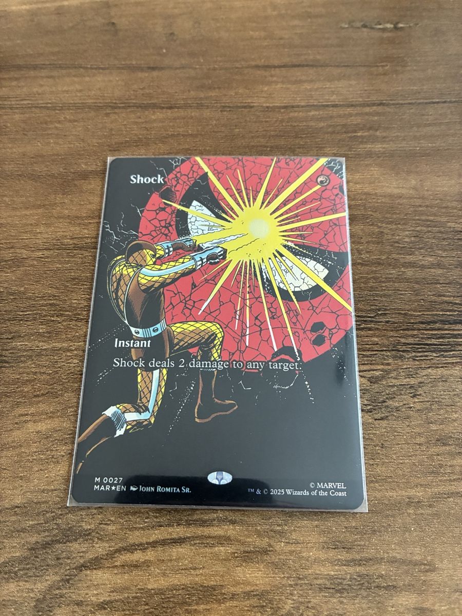 Cartoline: Magic: The Gathering, MTG, Marvel Shock  FOIL – Nuovo (secondo la descrizione) da Oberkirch LU venduto da edw_885b