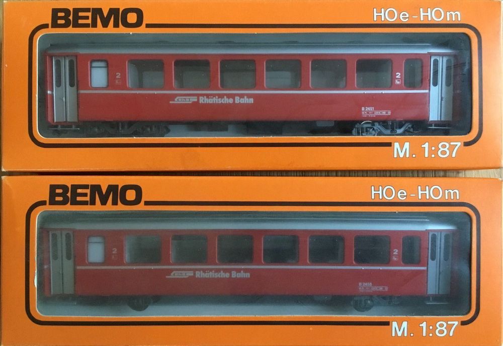 Bemo RhB 2 Personenwagen 2. Klasse | Kaufen Auf Ricardo