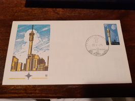 Enveloppe illustrée Afrique du Sud Johannesburg 1971 RSA⭐