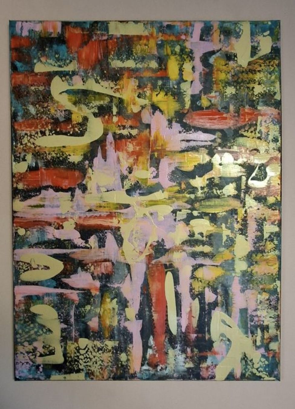 Dipinti: Abstraktes Bild Acryl  60x80 handmade  – Nuovo (secondo la descrizione) da Riehen venduto da Steinbock1970 3