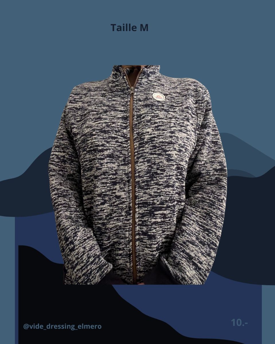 Giacche: Veste chaude en maille chinée. – Nuovo (secondo la descrizione) da Massonnens venduto da Rebelle88