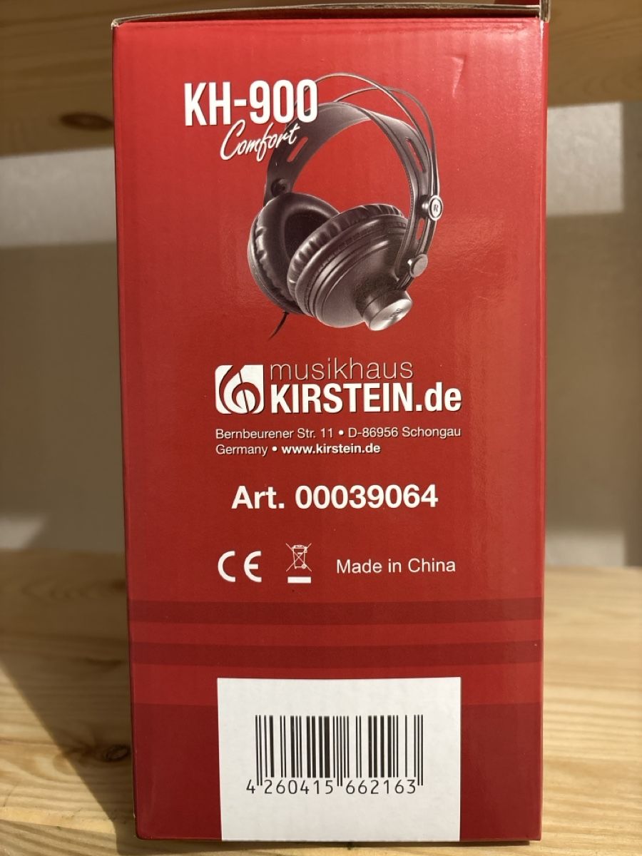 Cuffie: PRONOMIC KH-900 Studio Kopfhörer neu – Nuovo e nell'imballaggio originale da Biel/Bienne venduto da Salatfrucht 2