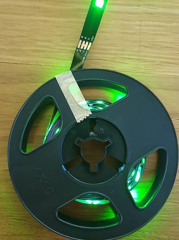 Ghirlande e barre luminose: LED Streifen, USB, farbig, mit Intervallfunktion, 3m – Usato da Brügg BE venduto da brma321