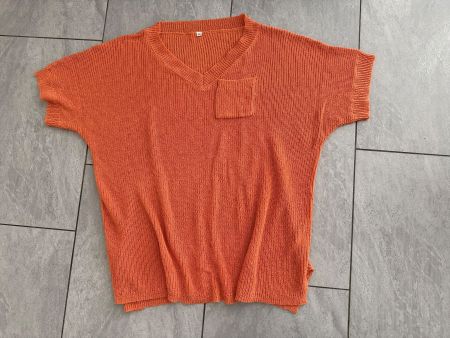Strick T-Shirt - Grösse XL