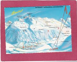 Davos Skigebiet 1967
