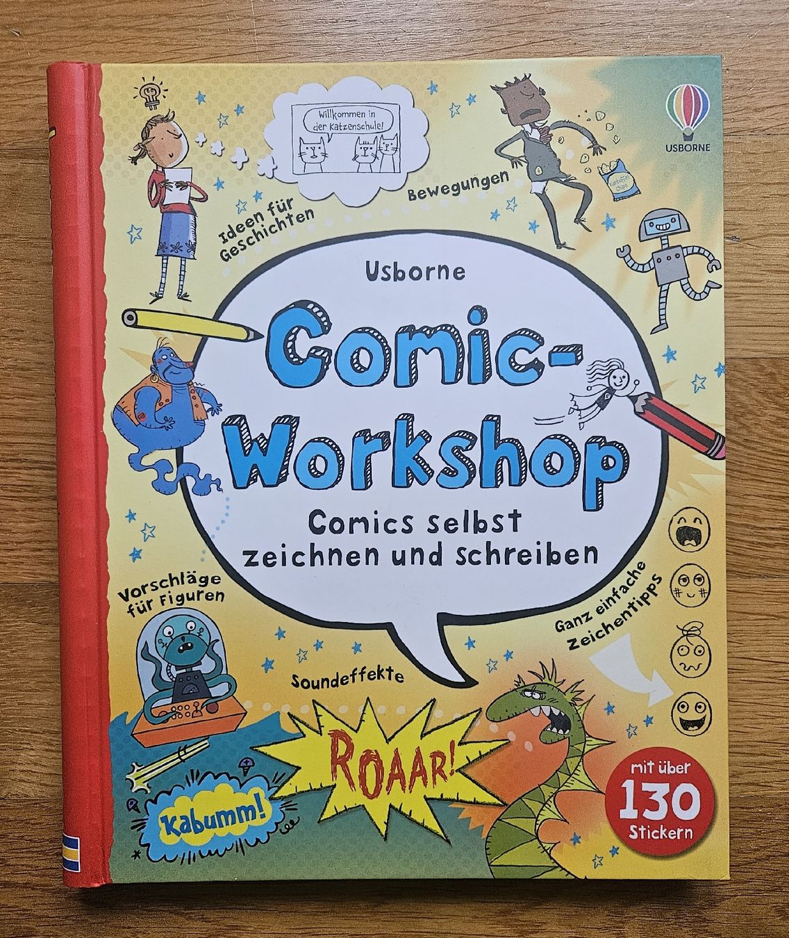 Bücher: Usborne Comic-Workshop: Comics zeichnen lernen m. Stickern! – Neu (gemäss Beschreibung) aus Zürich von gates_11