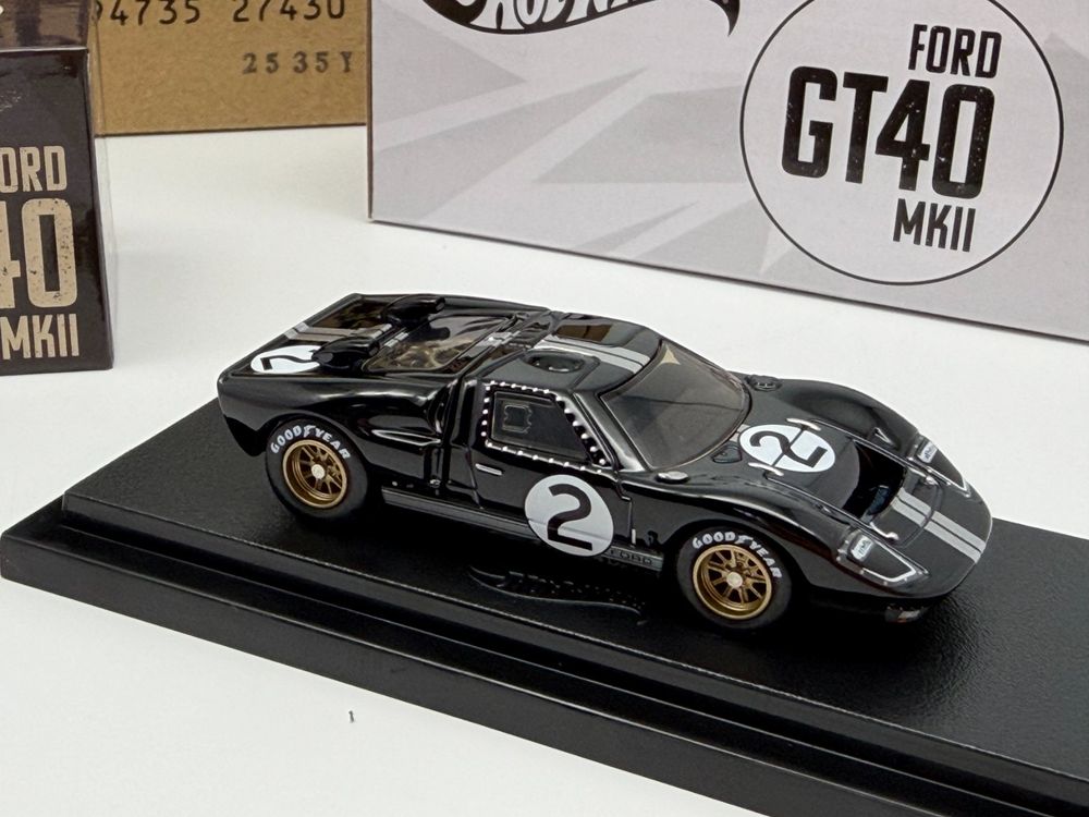 1/64 Hot Wheels RLC Exclusive Ford GT40 MkII (Neu und originalverpackt ...