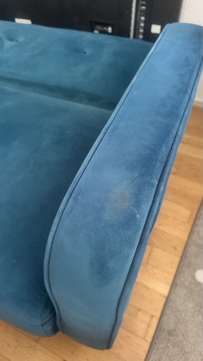Sofas: Blue sofa bed – D'occasion à Knonau par Gix22 7