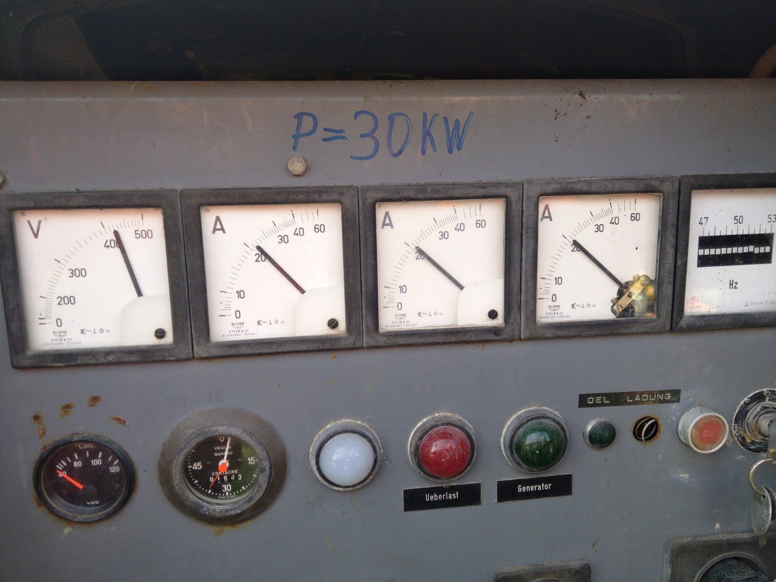 Generatori di corrente: Stromerzeuger / Generator ca. 30 kW – Usato da Stein AR venduto da arsteiso 9