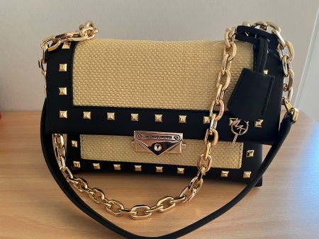 Michael Kors - Handtasche, schwarz / gold, CECE