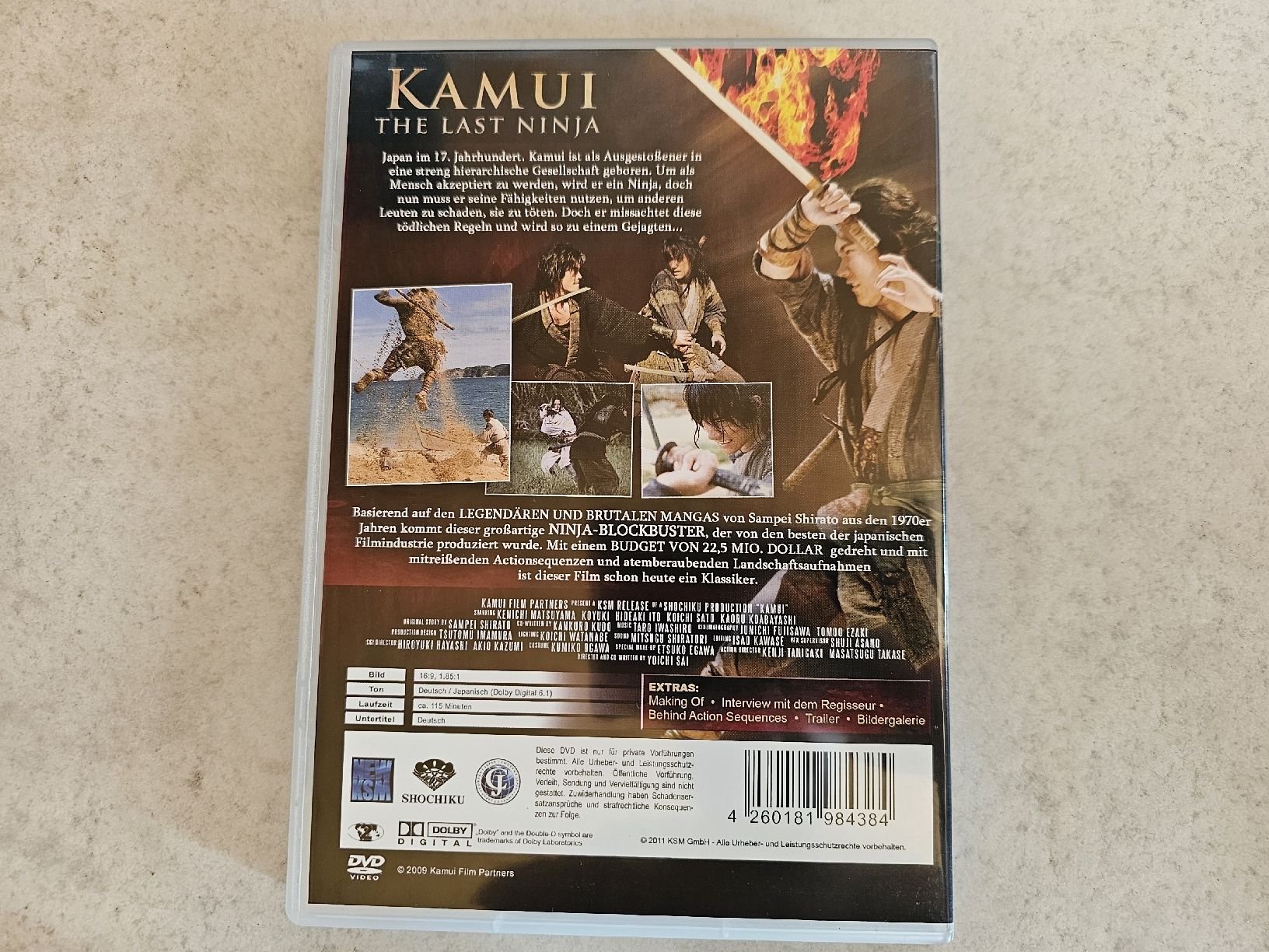 Tous les DVDs: Kamui  -  The Last Ninja – D'occasion à Schneisingen par backstore24 1