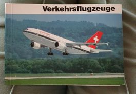 Buch über Verkehrsflugzeuge