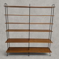 Filigranes Mid-Century Regalsystem im zeitlosen String-Stil