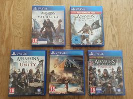 Sammlung Spiele TOP - Assassin's Creed Mega-Mix PS4 / PS5