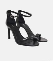 Sandales à talons Coperni cuir noir état comme neuf