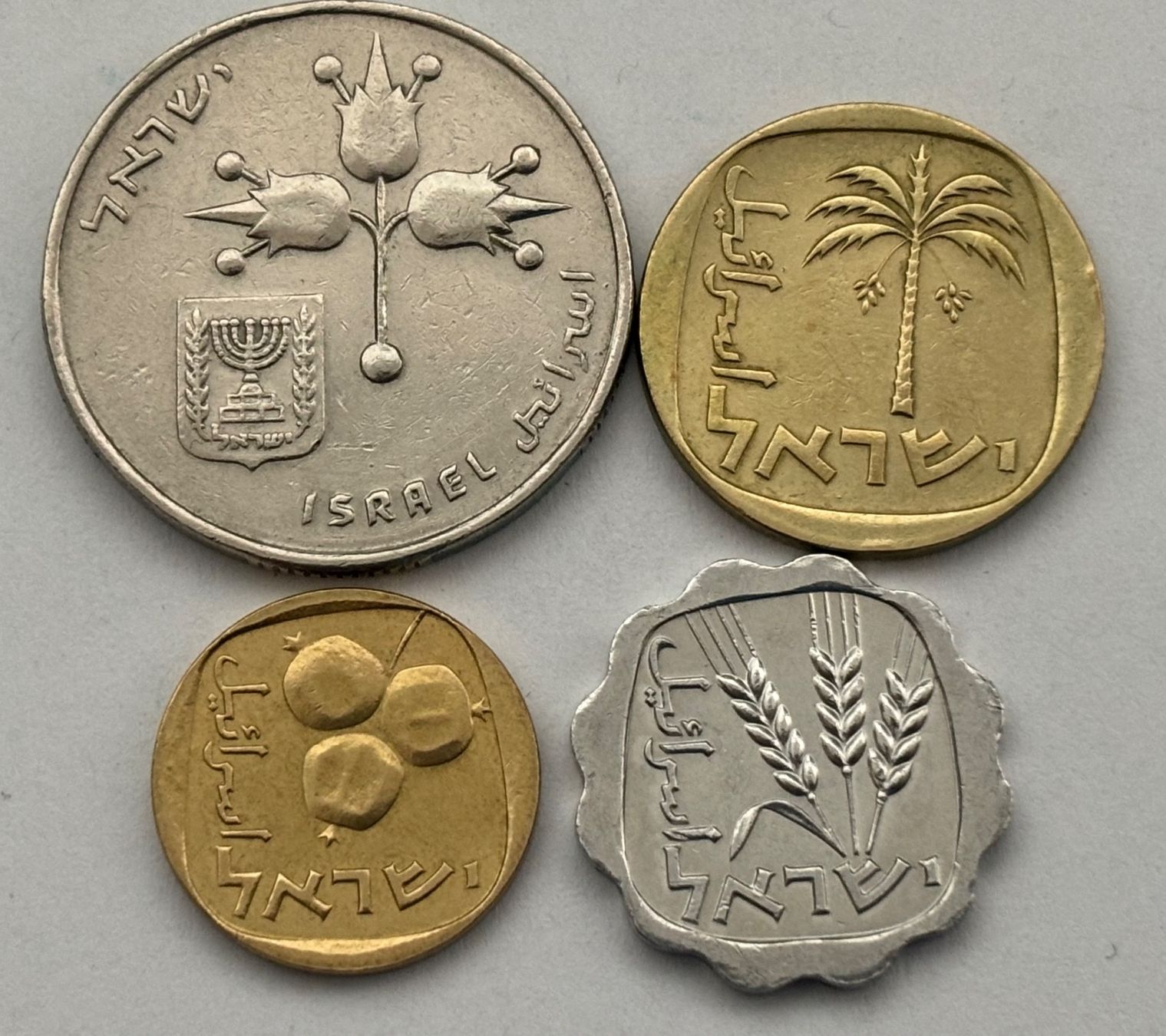 Toutes les monnaies: Lot. 4 Münzen Israel – D'occasion à Esslingen par Danielp 1