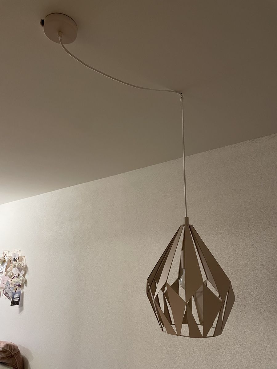 Lampade: Eglo Hängeleuchte CARLTON-P apricot – Nuovo (secondo la descrizione) da Zürich venduto da ricja 1