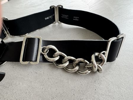 The KOOPLES ceinture cuir noir - T2