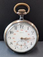 Antike HAVILA Taschenuhr 0.800 Silber – 15 Jewels – läuft