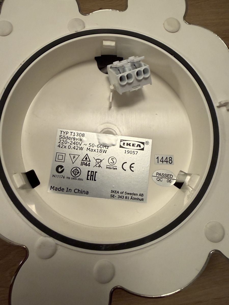 Ikea Kronleuchter & Deckenlampen: IKEA SÖDERSVIK LED-Decken-/Wandleuchte – Gebraucht aus Steffisburg von Copy22 2