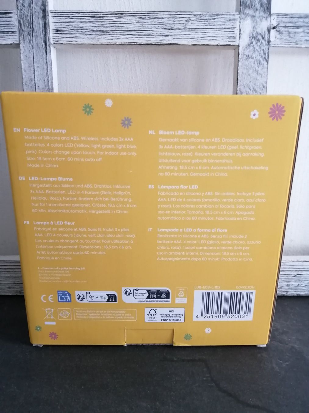 Coop Raccolte di bollini & punti: LED Flower Lampe – Nuovo e nell'imballaggio originale da langenthal venduto da Jordi04 1