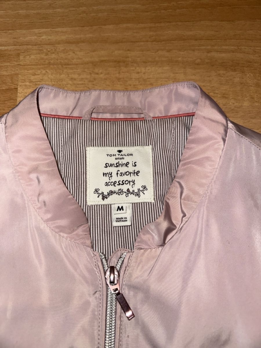 Tom Tailor Giacche: Tom Tailor Übergangsjacke, zartrosa, Grösse M  – Usato da Wald AR venduto da sar_x867 1