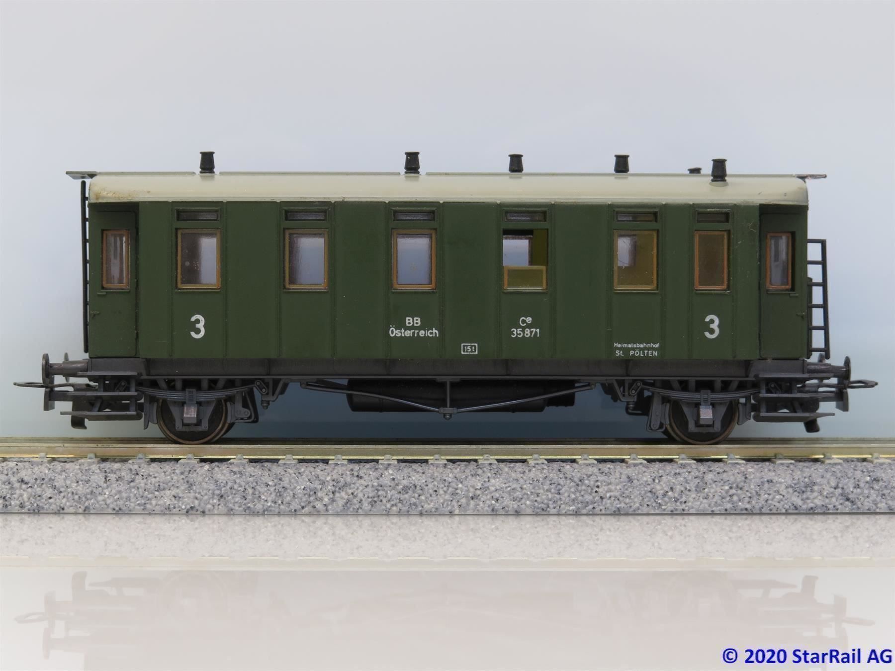 Liliput L27310 ÖBB 3. Klasse Personenwagen Ce 35 871 III (Gebraucht) in ...