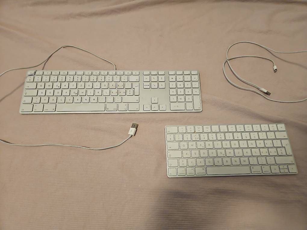 Tastiere: 2x Apple Magic Keyboard  Tastaturen im Lot – Usato da Zug venduto da Schwenggeler