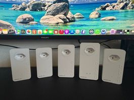 Devolo Magic 2 Powerline Set | 5 Adapter | LAN + LAN Triple