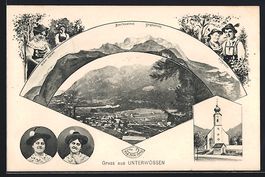 Eugen Felle: Unterwössen, Kirche, Ortsa